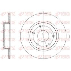 Brzdový kotúč REMSA 61756.00