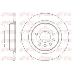 Brzdový kotúč REMSA 6488.00
