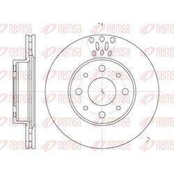 Brzdový kotúč REMSA 6517.10