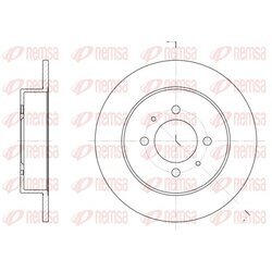 Brzdový kotúč REMSA 6531.00