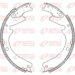 Brzdové čeľuste REMSA 4424.00