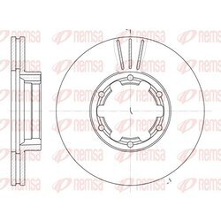 Brzdový kotúč REMSA 6234.10