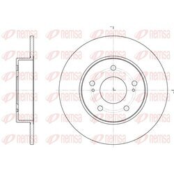 Brzdový kotúč REMSA 6909.00