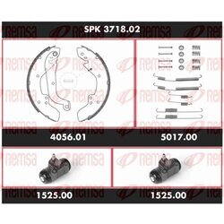 Sada bŕzd, Bubnová brzda REMSA SPK 3718.02