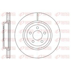 Brzdový kotúč REMSA 61269.10
