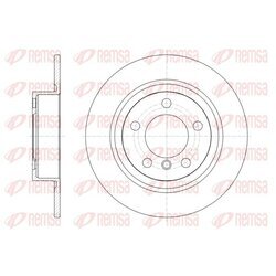 Brzdový kotúč REMSA 61619.00