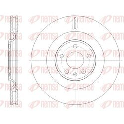 Brzdový kotúč REMSA 61775.10