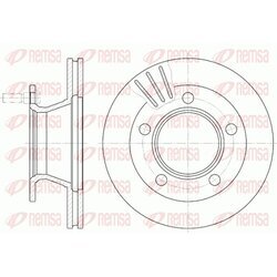 Brzdový kotúč REMSA 6235.10