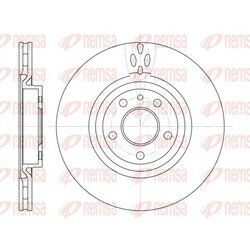 Brzdový kotúč REMSA 6315.11