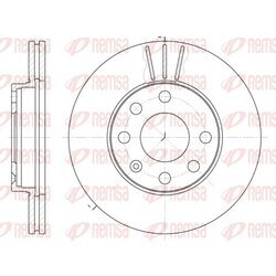 Brzdový kotúč REMSA 6061.10