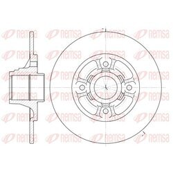Brzdový kotúč REMSA 6073.00