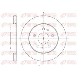Brzdový kotúč REMSA 61143.00