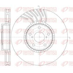 Brzdový kotúč REMSA 61179.10