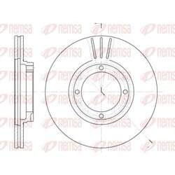 Brzdový kotúč REMSA 6374.10