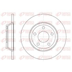 Brzdový kotúč REMSA 6472.00