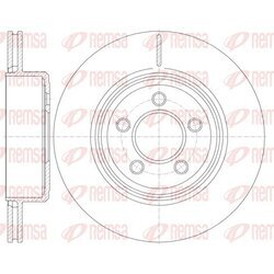 Brzdový kotúč REMSA 61270.10