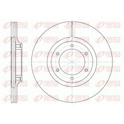 Brzdový kotúč REMSA 6434.10