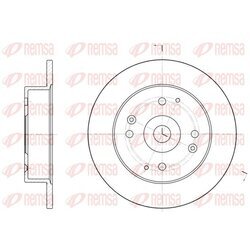 Brzdový kotúč REMSA 6448.00