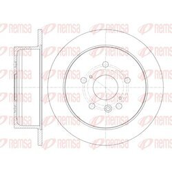 Brzdový kotúč REMSA 6911.00