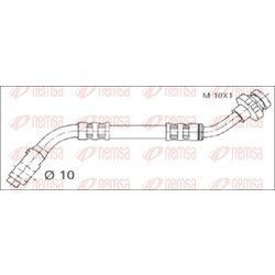 Brzdová hadica REMSA G1903.88