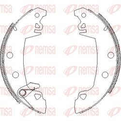 Brzdové čeľuste REMSA 4017.03