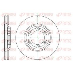 Brzdový kotúč REMSA 61193.10