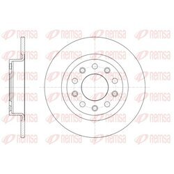 Brzdový kotúč REMSA 61445.00