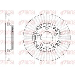 Brzdový kotúč REMSA 6898.10