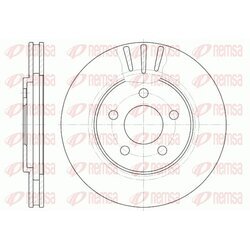 Brzdový kotúč REMSA 6947.10