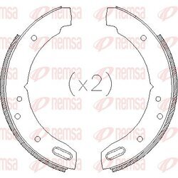 Brzdová čeľusť, parkovacia brzda REMSA 4604.01