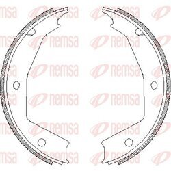 Brzdová čeľusť, parkovacia brzda REMSA 4705.00