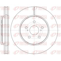 Brzdový kotúč REMSA 61136.10