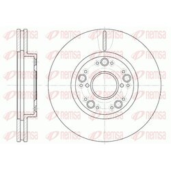 Brzdový kotúč REMSA 61251.10