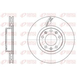 Brzdový kotúč REMSA 61583.10