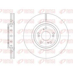 Brzdový kotúč REMSA 61658.10