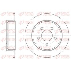 Brzdový kotúč REMSA 61712.00