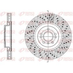 Brzdový kotúč REMSA 61750.10