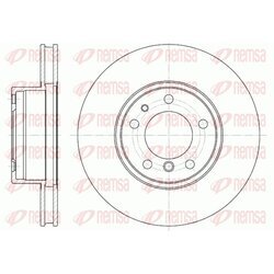Brzdový kotúč REMSA 6349.10