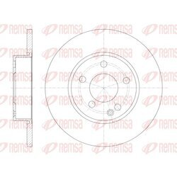 Brzdový kotúč REMSA 6674.00