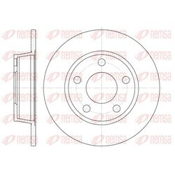 Brzdový kotúč REMSA 6723.00