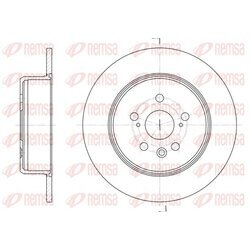 Brzdový kotúč REMSA 6915.00