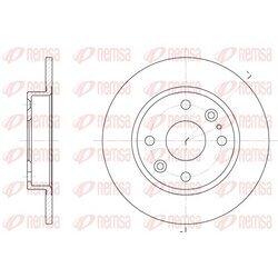 Brzdový kotúč REMSA 61119.00