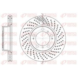 Brzdový kotúč REMSA 61133.11