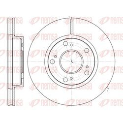 Brzdový kotúč REMSA 61263.10