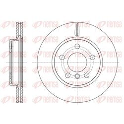 Brzdový kotúč REMSA 61617.10