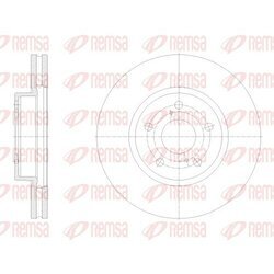Brzdový kotúč REMSA 62545.10