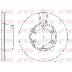 Brzdový kotúč REMSA 6277.10
