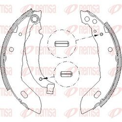 Brzdové čeľuste REMSA 4083.00