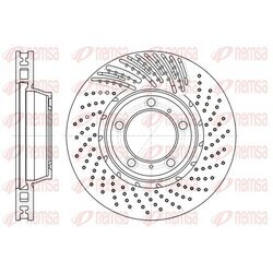 Brzdový kotúč REMSA 61196.10