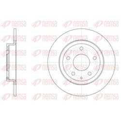 Brzdový kotúč REMSA 61519.00